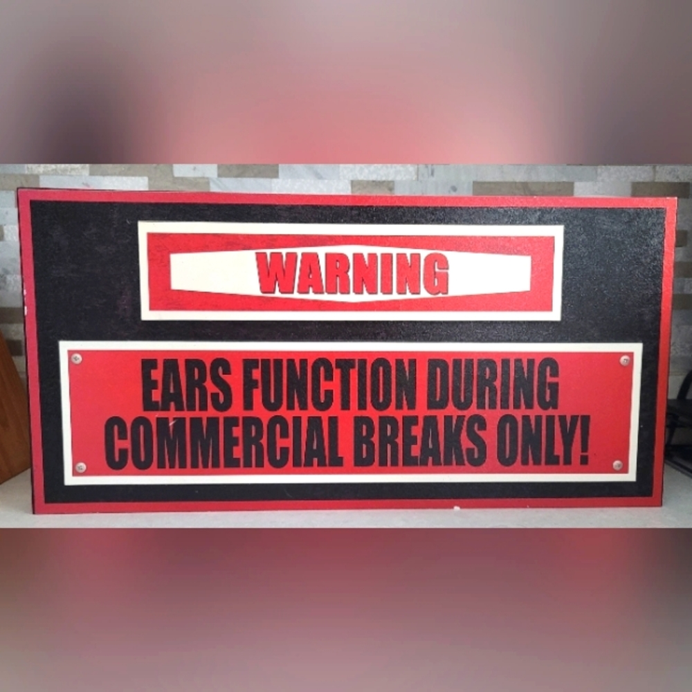 Man Cave Wall Sign, Humorous, Witty, Funny Phrase
